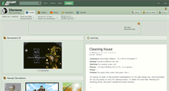 Desktop Screenshot of ellenlome.deviantart.com