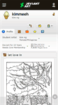 Mobile Screenshot of kimmeeh.deviantart.com