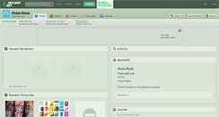 Desktop Screenshot of mosa-mosa.deviantart.com