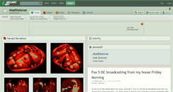 Desktop Screenshot of noeldickover.deviantart.com