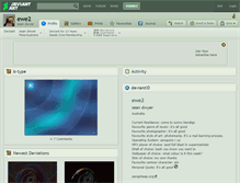 Tablet Screenshot of ewe2.deviantart.com