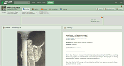 Desktop Screenshot of mercurychaos.deviantart.com