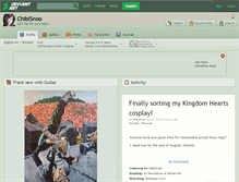 Tablet Screenshot of chibisnoo.deviantart.com