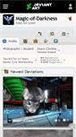 Mobile Screenshot of magic-of-darkness.deviantart.com