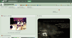 Desktop Screenshot of fallenmasquerade.deviantart.com