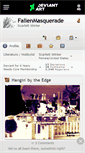 Mobile Screenshot of fallenmasquerade.deviantart.com