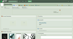 Desktop Screenshot of fetusxinxfetu.deviantart.com