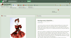 Desktop Screenshot of everwonder7.deviantart.com