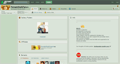 Desktop Screenshot of femalesheikfans.deviantart.com