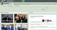 Desktop Screenshot of flamingshota.deviantart.com