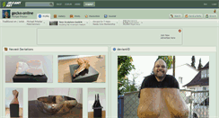 Desktop Screenshot of gecko-online.deviantart.com