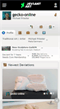 Mobile Screenshot of gecko-online.deviantart.com