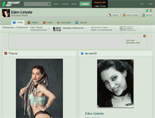 Tablet Screenshot of eden-celeste.deviantart.com