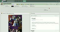 Desktop Screenshot of clockworkteadoll.deviantart.com