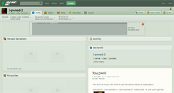 Desktop Screenshot of i-pwned-2.deviantart.com