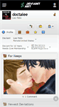 Mobile Screenshot of doctalee.deviantart.com