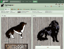 Tablet Screenshot of nightmagican.deviantart.com