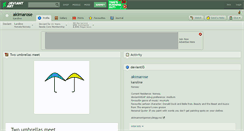 Desktop Screenshot of akimarose.deviantart.com