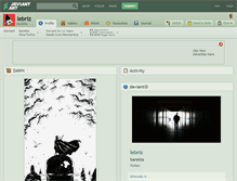 Tablet Screenshot of lebriz.deviantart.com