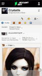 Mobile Screenshot of crystallis.deviantart.com