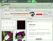 Tablet Screenshot of akatsuki-95.deviantart.com