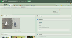 Desktop Screenshot of corker.deviantart.com