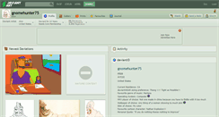 Desktop Screenshot of gnomehunter75.deviantart.com