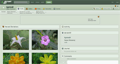 Desktop Screenshot of kpmndr.deviantart.com