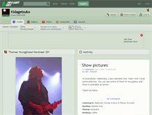 Tablet Screenshot of kidagetsuko.deviantart.com