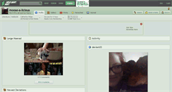 Desktop Screenshot of moose-a-licious.deviantart.com