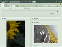 Tablet Screenshot of mafma.deviantart.com