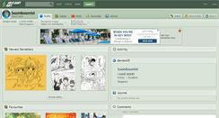 Desktop Screenshot of boomboomlol.deviantart.com