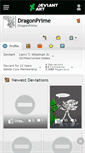 Mobile Screenshot of dragonprime.deviantart.com