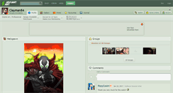 Desktop Screenshot of clayman84.deviantart.com
