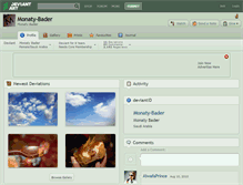 Tablet Screenshot of monaty-bader.deviantart.com