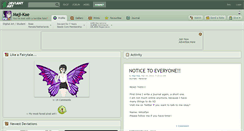 Desktop Screenshot of maji-kae.deviantart.com