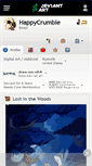 Mobile Screenshot of happycrumble.deviantart.com