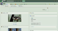Desktop Screenshot of hixit.deviantart.com