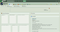 Desktop Screenshot of dalamoon.deviantart.com