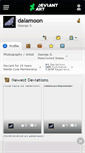 Mobile Screenshot of dalamoon.deviantart.com