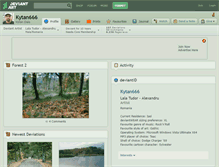 Tablet Screenshot of kytan666.deviantart.com