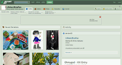 Desktop Screenshot of lifeisajbrosfan.deviantart.com