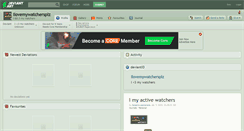 Desktop Screenshot of ilovemywatchersplz.deviantart.com