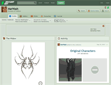 Tablet Screenshot of marwash.deviantart.com