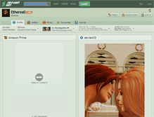 Tablet Screenshot of ethereas.deviantart.com