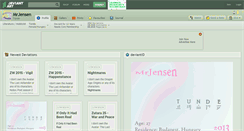 Desktop Screenshot of mrjensen.deviantart.com