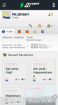 Mobile Screenshot of mrjensen.deviantart.com