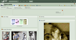 Desktop Screenshot of fanni-x-artist.deviantart.com