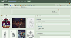 Desktop Screenshot of gobalak.deviantart.com