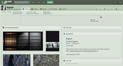 Desktop Screenshot of bugnah.deviantart.com